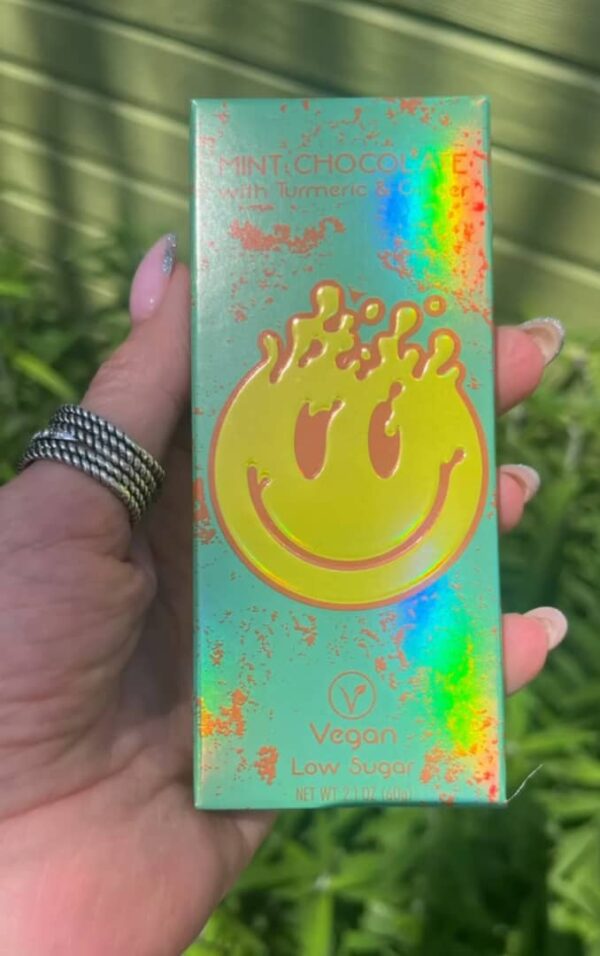happy bar vegan mint chocolate